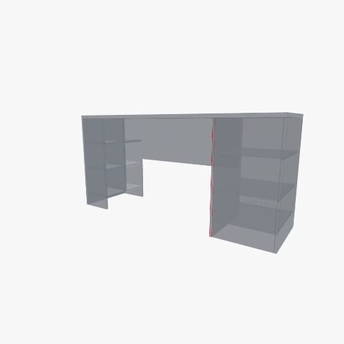 Компьютерный стол Kostenlose 3D-Möbelprojekte und Pläne aus der Flatma Community