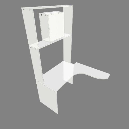 Компьютерный стол на лоджию