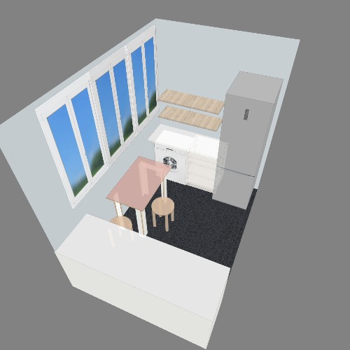 Кухня Free 3D furniture designs and blueprints from Flatma Community