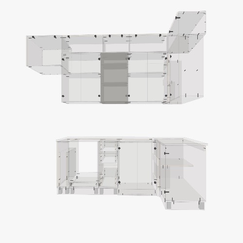 кухня 270х1050