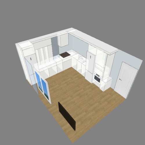 кухня 17 квадратов