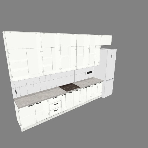 Кухня Абай Free 3D furniture designs and blueprints from Flatma Community