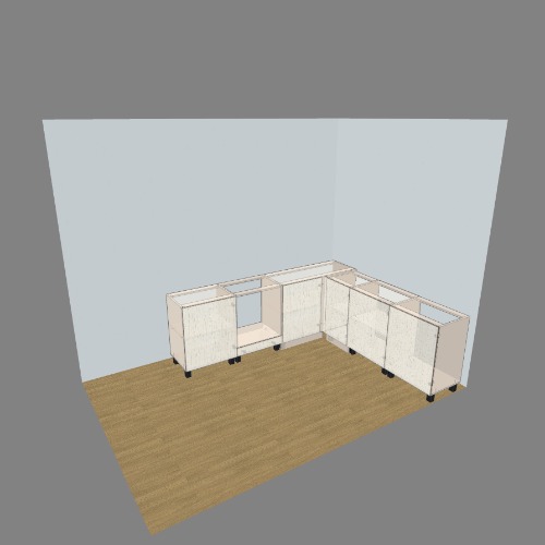 Кухня №5 Free 3D furniture designs and blueprints from Flatma Community