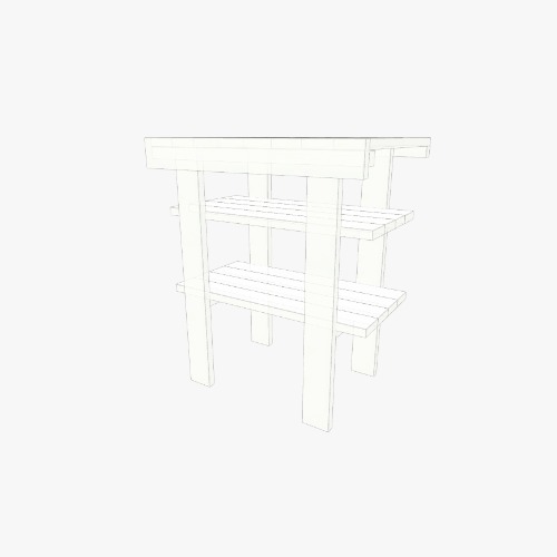 Кухня Стол-кабинет Сосна