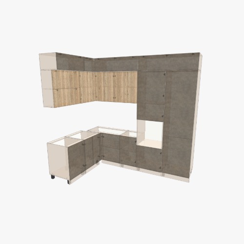 Кухня угловая