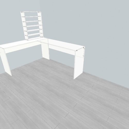 L Table Free 3D furniture designs and blueprints from Flatma Community