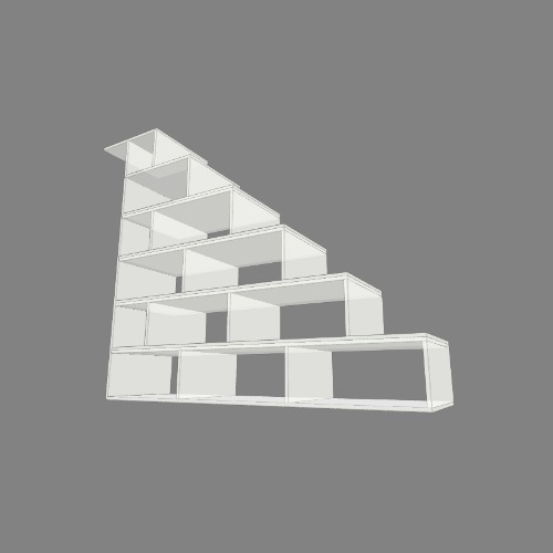 Лестница Free 3D furniture designs and blueprints from Flatma Community