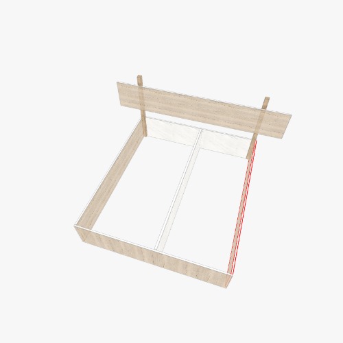 lit coffre Flatmaコミュニティの無料3D家具プロジェクトと図面