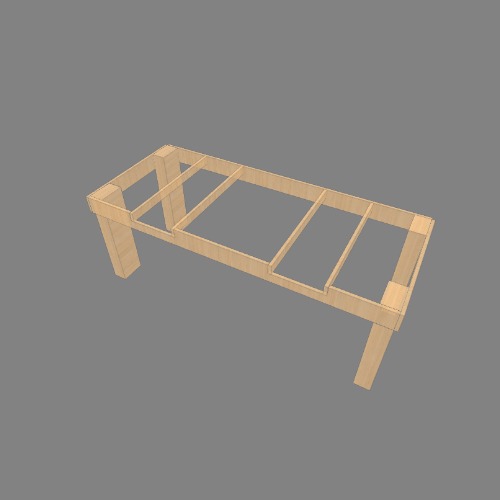 MESA BRUCE Free 3D furniture designs and blueprints from Flatma Community