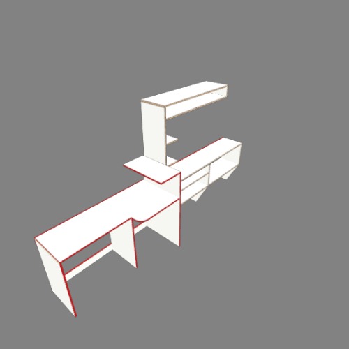 MESA Y ENTRETENIMINETO Free 3D furniture designs and blueprints from Flatma Community