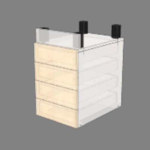 MODULO S40X66X57,5 Free 3D furniture designs and blueprints from Flatma Community