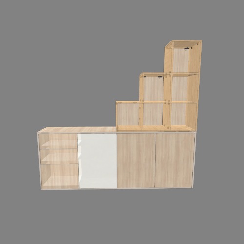 Móvel divisório da sala de TV Free 3D Furniture Projects and Blueprints from the Flatma Community