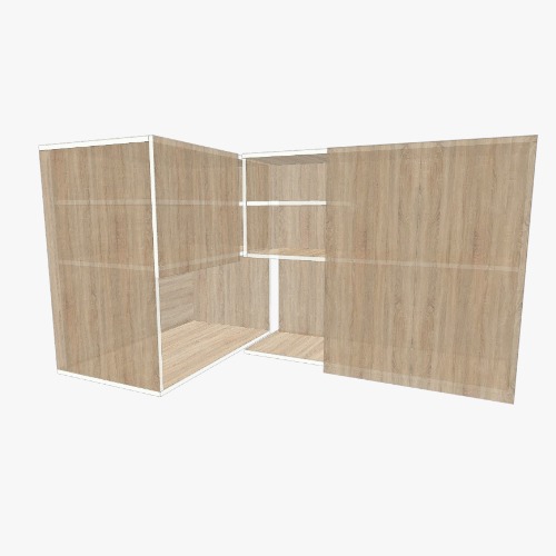 Mueble de cocina pequeño el L