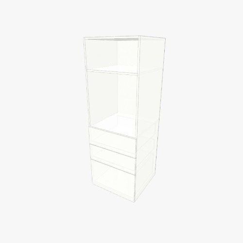 mueble para horno y microondas