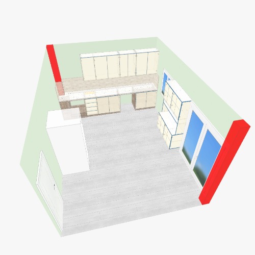 Mutfak sade tasarım