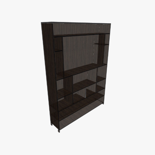 my bookshelf with TV