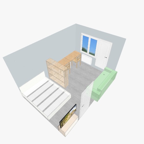 Планировка комнаты в однушке