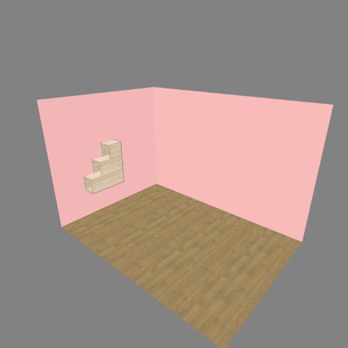 проект №1 Flatma कम्युनिटी से मुफ्त 3D फर्नीचर प्रोजेक्ट और ब्लूप्रिंट