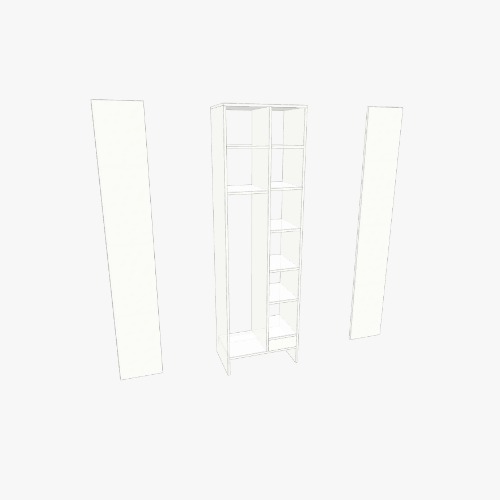 шкаф 1 Darmowe projekty mebli 3D i rysunki od Społeczności Flatma