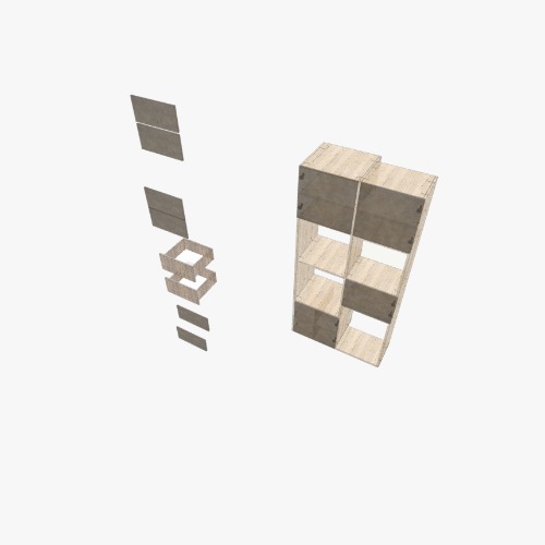 Шкаф 3 отделами