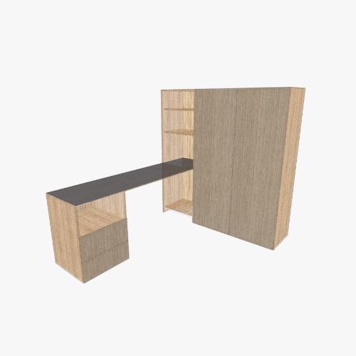 Шкаф и стол