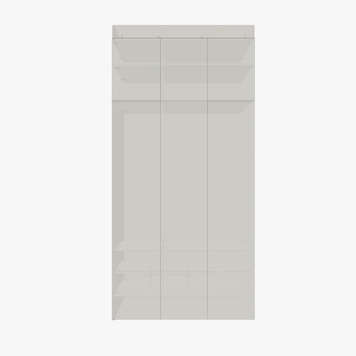 Шкаф + полка прихожая (EBA)