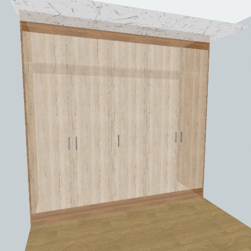 Шкаф распашной встраиваемый