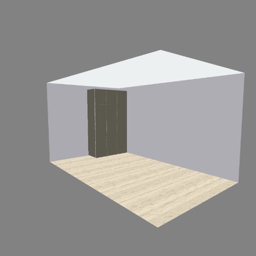 шкаф спальн Бесплатные 3D-проекты мебели и чертежи от сообщества Flatma