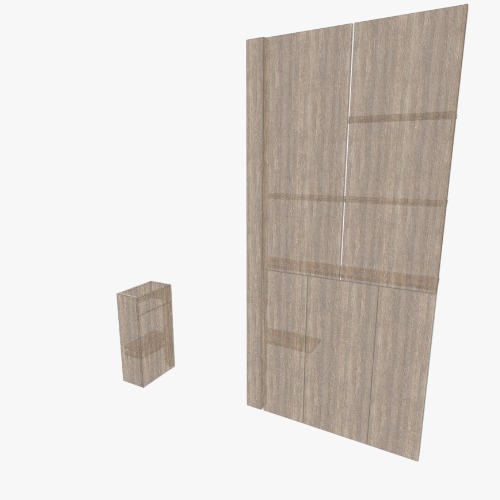 Шкаф туалетный Projetos e plantas de móveis 3D gratuitos da Comunidade Flatma