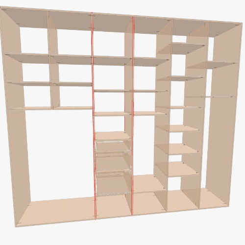 Шкаф в детскую