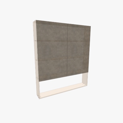 шкаф в нишу в ванной ПИКа