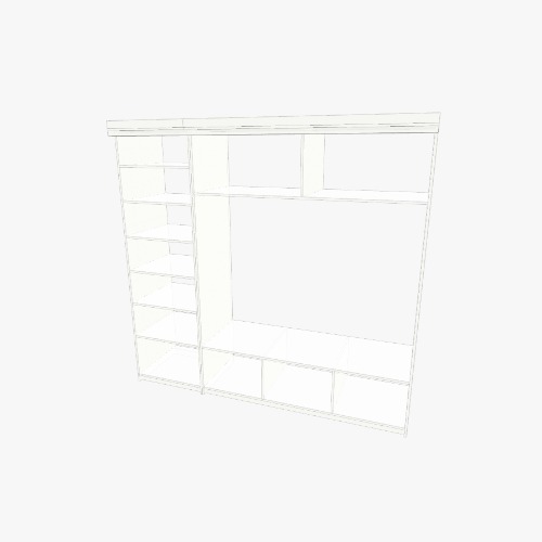 шкаф46 Flatma कम्युनिटी से मुफ्त 3D फर्नीचर प्रोजेक्ट और ब्लूप्रिंट