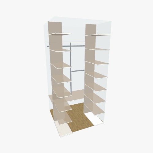 шкафчик Dự án và bản vẽ nội thất 3D miễn phí từ Cộng đồng Flatma