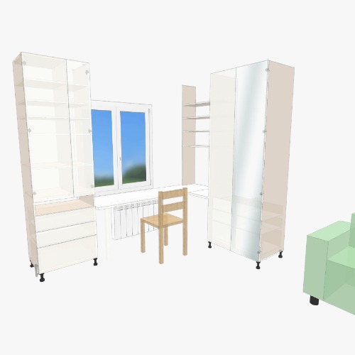 школьный угол-стол