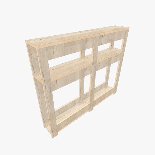 Sofa Table with Blanket Dowels