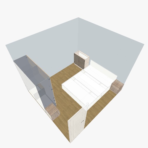 Спальня Free 3D furniture designs and blueprints from Flatma Community