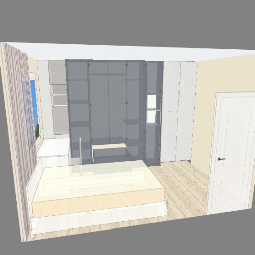 спальня Free 3D furniture designs and blueprints from Flatma Community