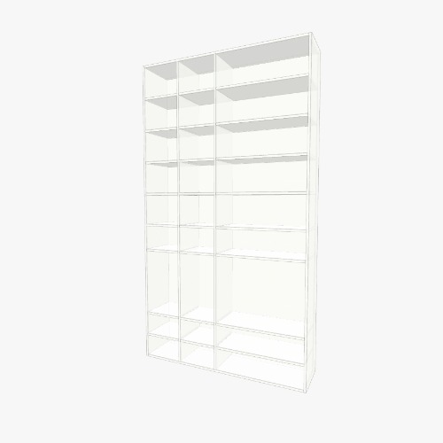 Стеллаж Бесплатные 3D-проекты мебели и чертежи от сообщества Flatma