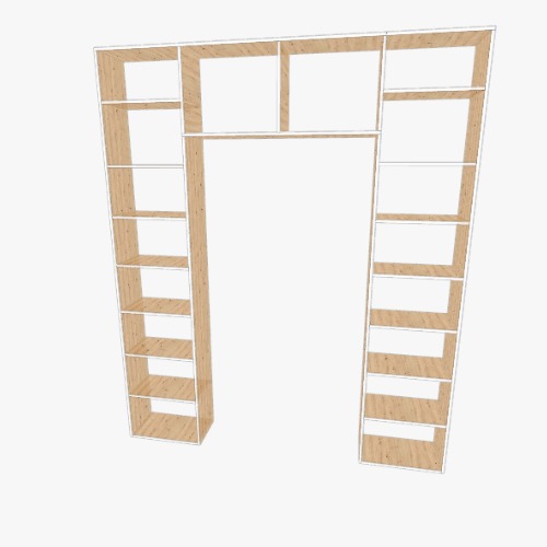 Стеллаж книжный