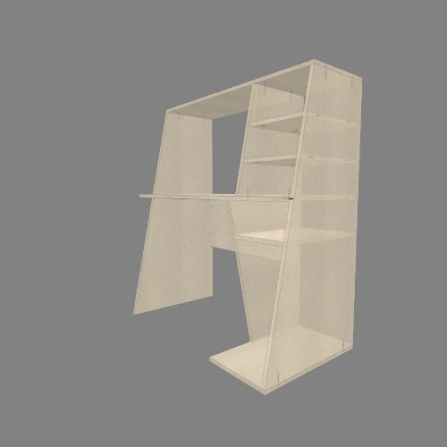 Стол компьютерный Free 3D furniture designs and blueprints from Flatma Community