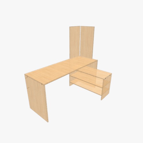 Стол письменный Free 3D furniture designs and blueprints from Flatma Community