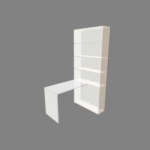 Стол с стелажем Free 3D furniture designs and blueprints from Flatma Community