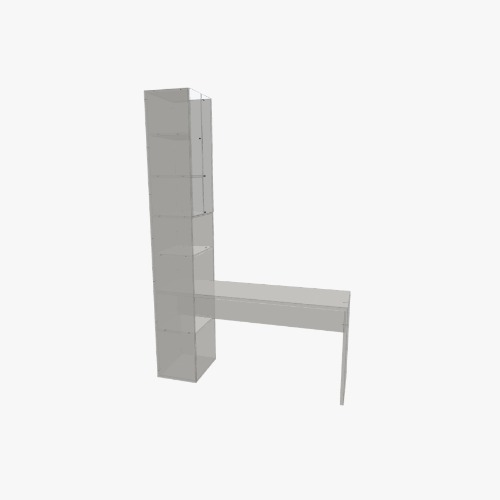 стол со стекляным шкафом Free 3D furniture designs and blueprints from Flatma Community