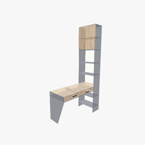 Стол + стеллаж 1