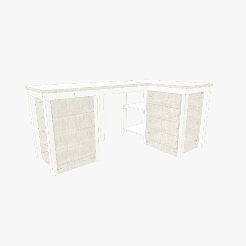 стол в мастерскую с ящиками