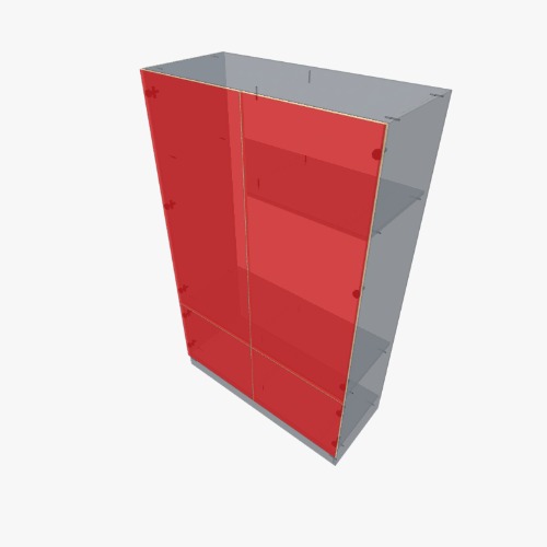 Szafa salon Pralka Free 3D furniture designs and blueprints from Flatma Community