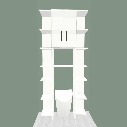 тумба над унитазом