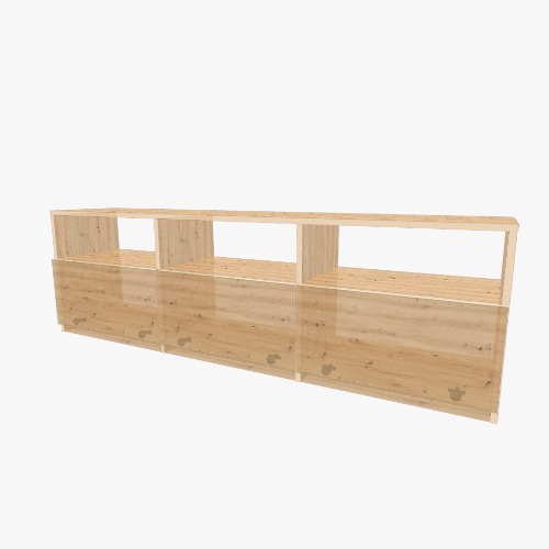 TV Lowboard aufliegende Tueren