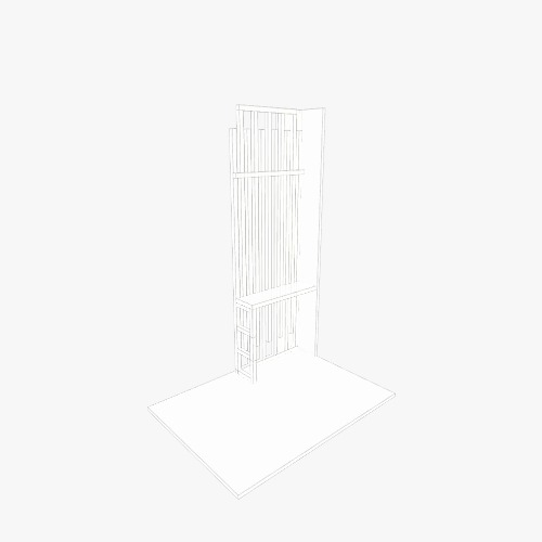 Вешалка в прихожей для одежды