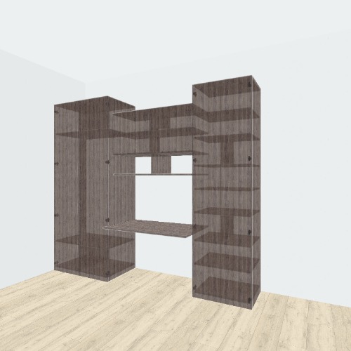 Вместительный шкаф + пенал